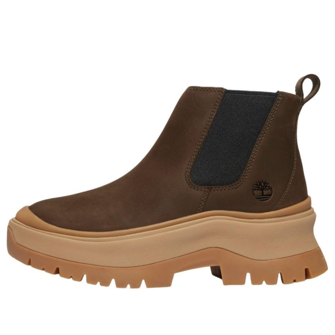 (WMNS) Timberland Roxie Lane Chelsea Boot 'Dark Brown Nubuck' TB0A28XMW071