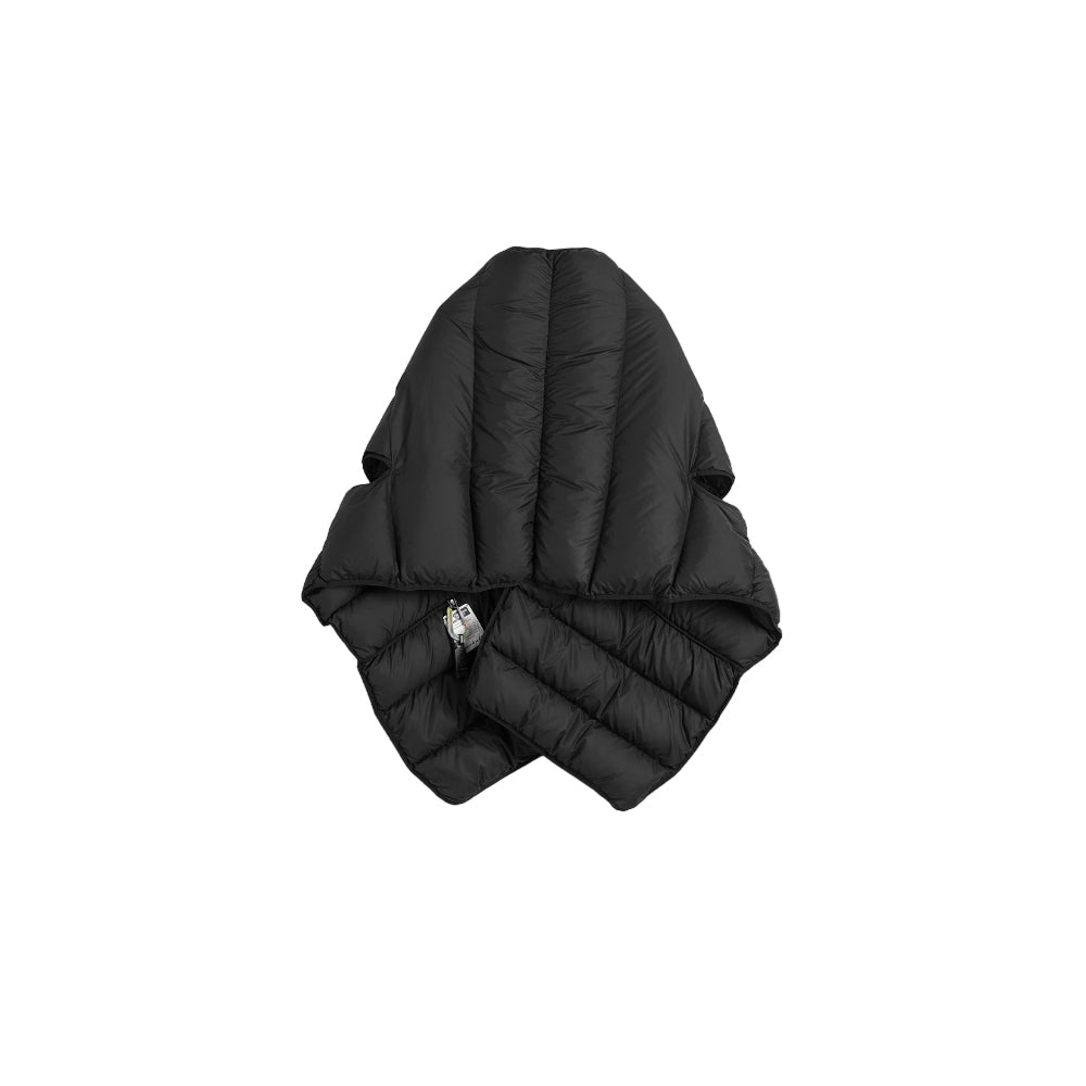 The North Face x END Himalayan Down Shawl 'REMADE Black' TNF-REMADE-006