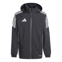 adidas Tiro 24 Rain Jacket 'Black White' IJ7390