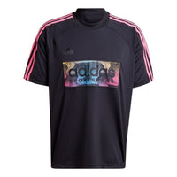 adidas Tiro Mesh Applique Jersey Asia Sizing 'Black' IP3781