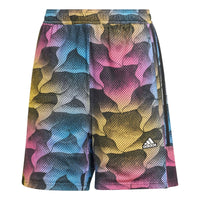 (WMNS) adidas Tiro Print Mesh Summer Shorts Asia Sizing 'Multi-Color' IQ4813