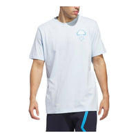 adidas Trae FG T-shirt Asia Sizing 'Sky Tint' IR5608