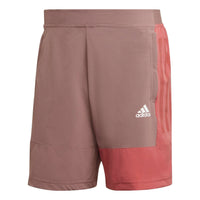 adidas Training Colourblock Shorts Asia Sizing 'Purple' HZ9697