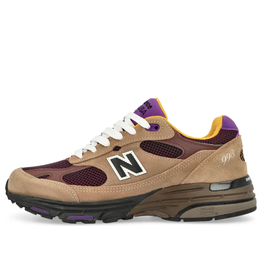 حذاء New Balance 993 صنع في الولايات المتحدة الأمريكية "Mushroom Midnight Violet" U993MU