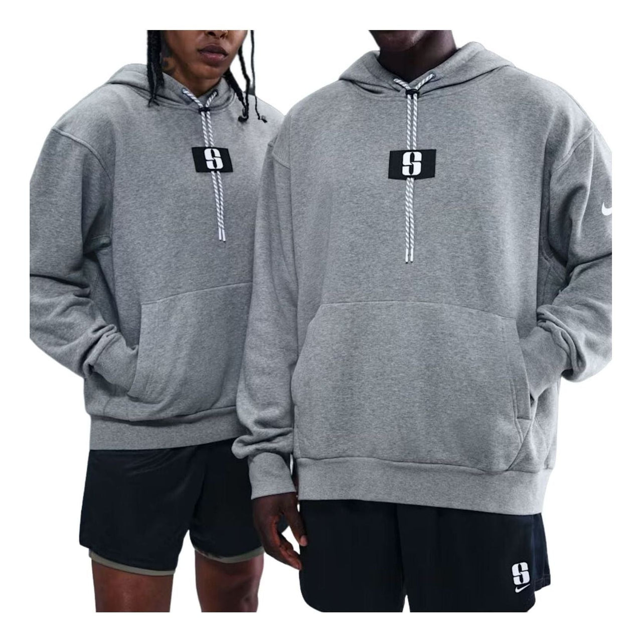 Nike Sabrina Fleece Basketball Hoodie 'Carbon Heather' FJ4449-092