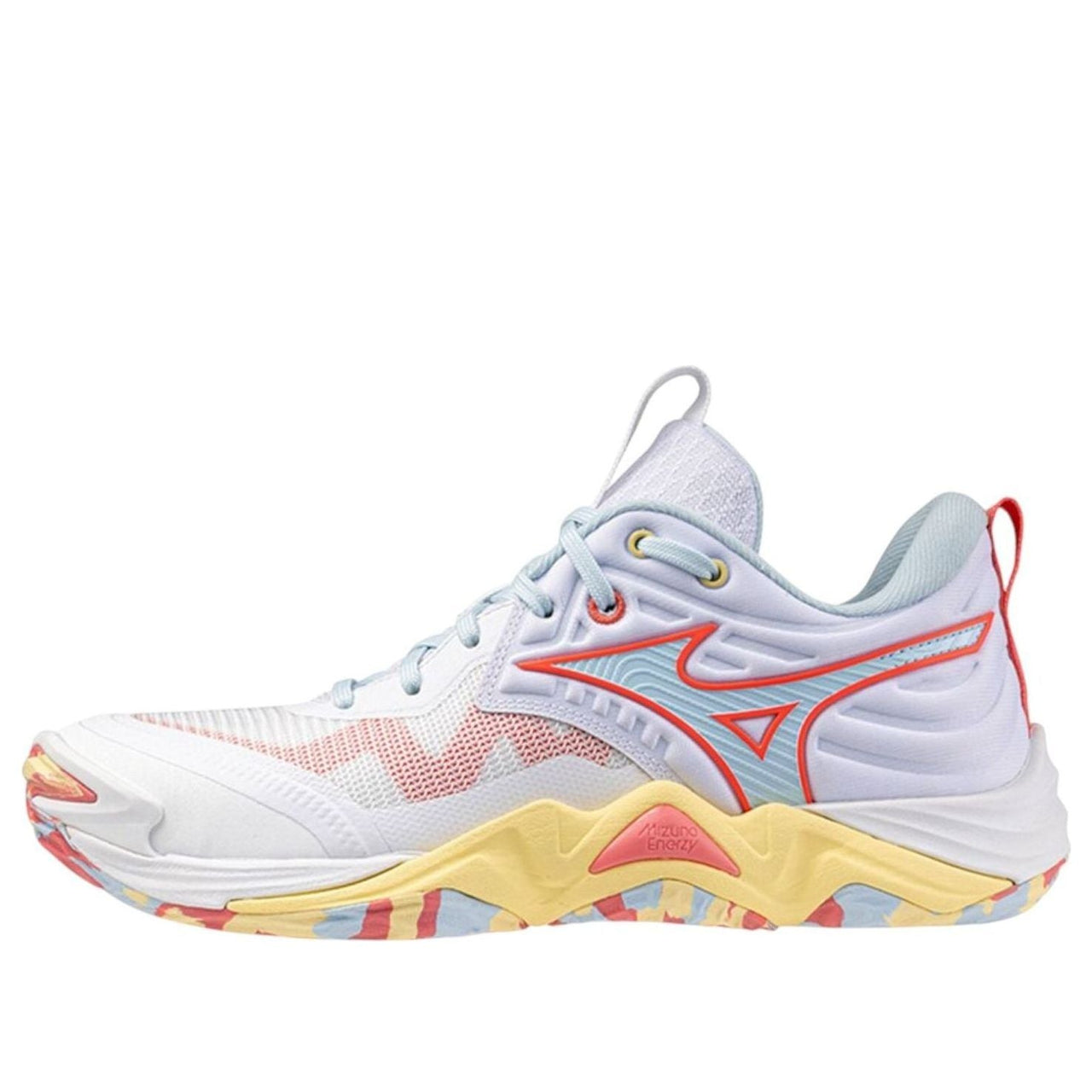 (WMNS) Mizuno Wave Momentum Elite 'White Calypso Coral' V1GC251235