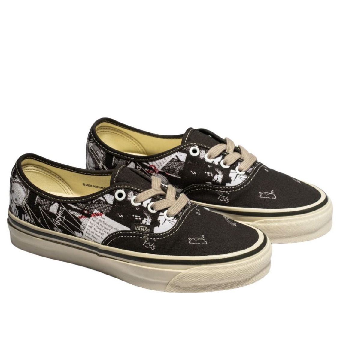Vans x Dimoo World Premium LX Authentic 44 'Black' VN000EAK6BT