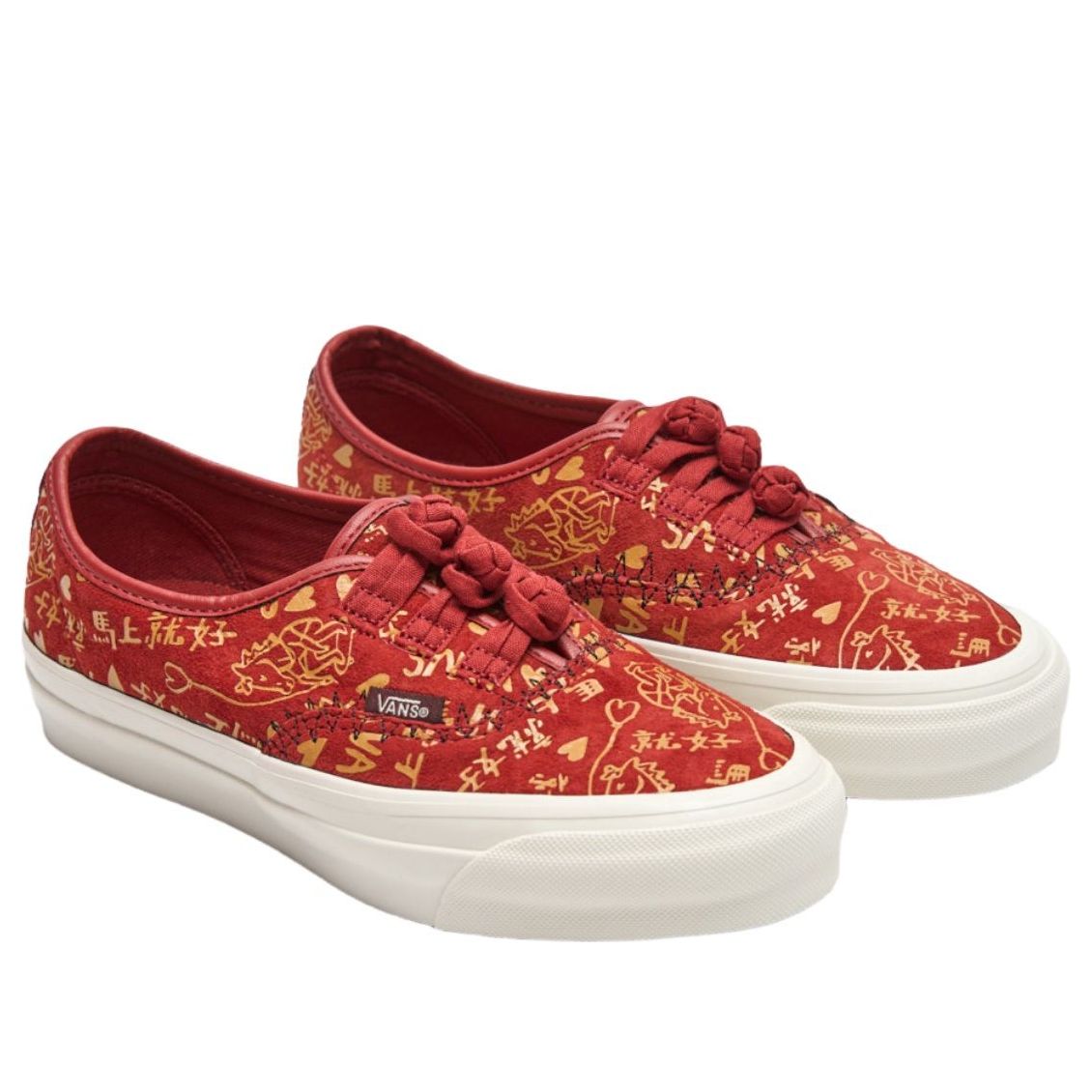 Vans x Bolin LX Authentic 44 Knot 'Year of the Horse Red' VN000Z3UHRU