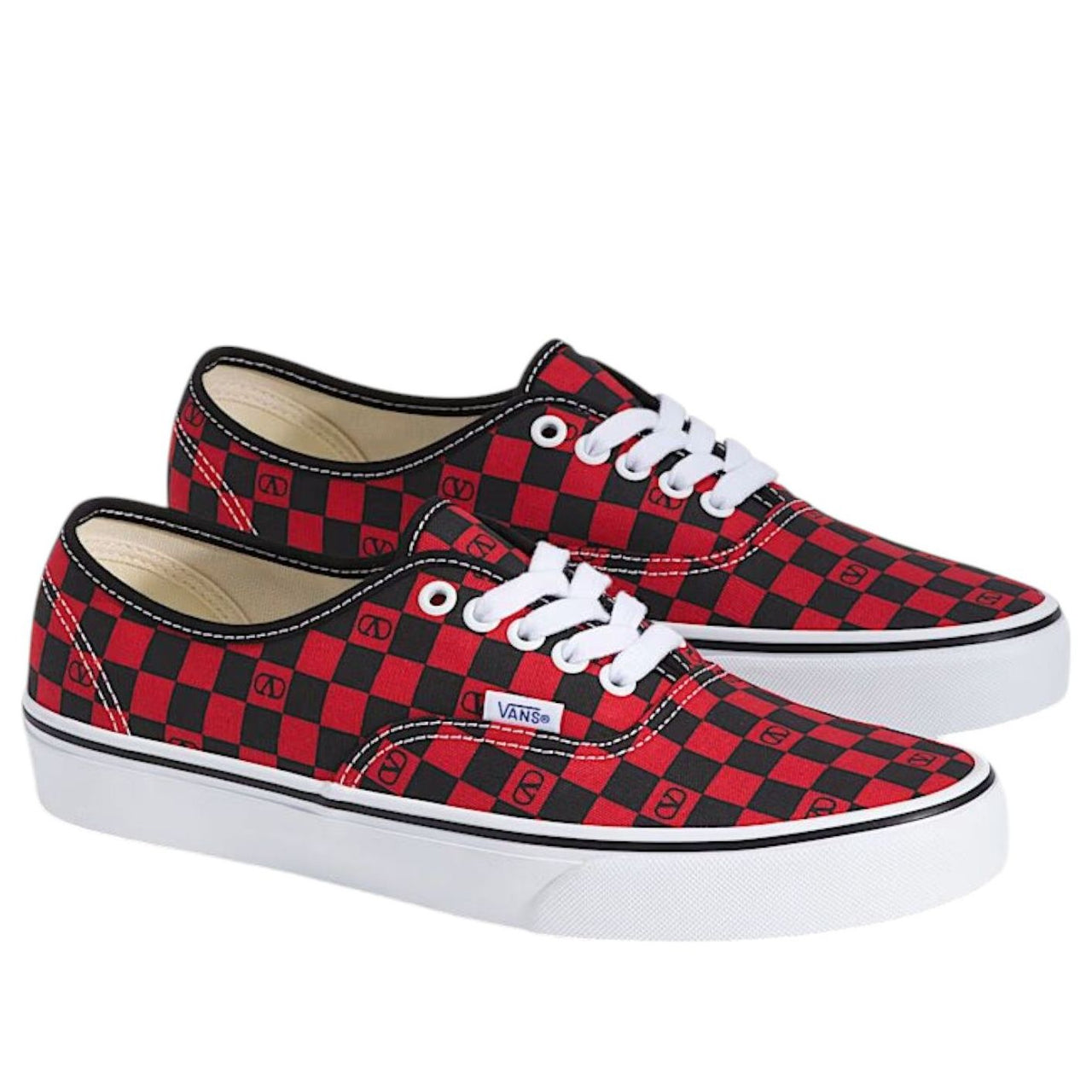 Vans x Valentino Garavani Authentic 'Checkerboard Red' VN000Z9A9Y1
