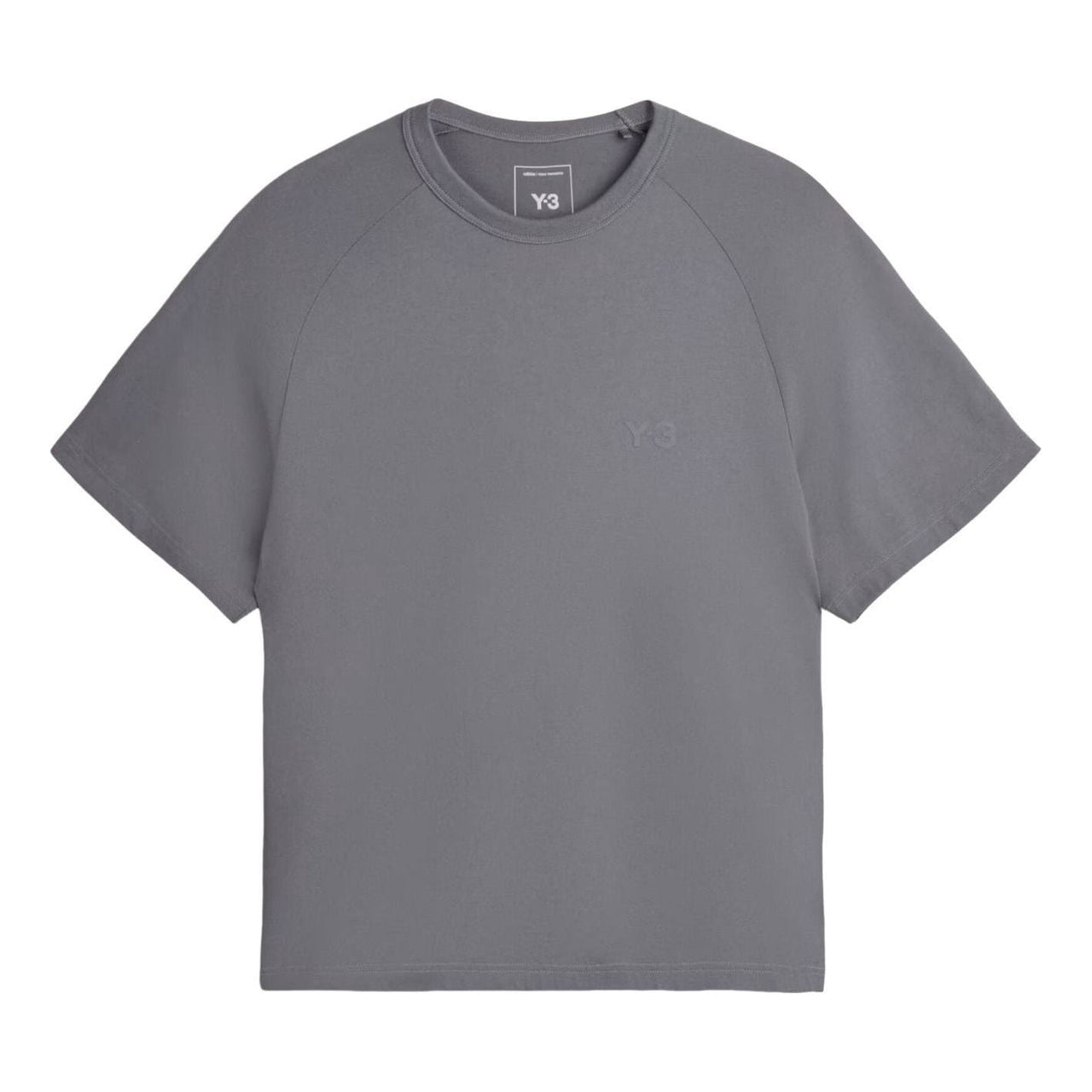 adidas x Y-3 Boxy T-Shirt Asia Sizing 'Grey Five' KT9769