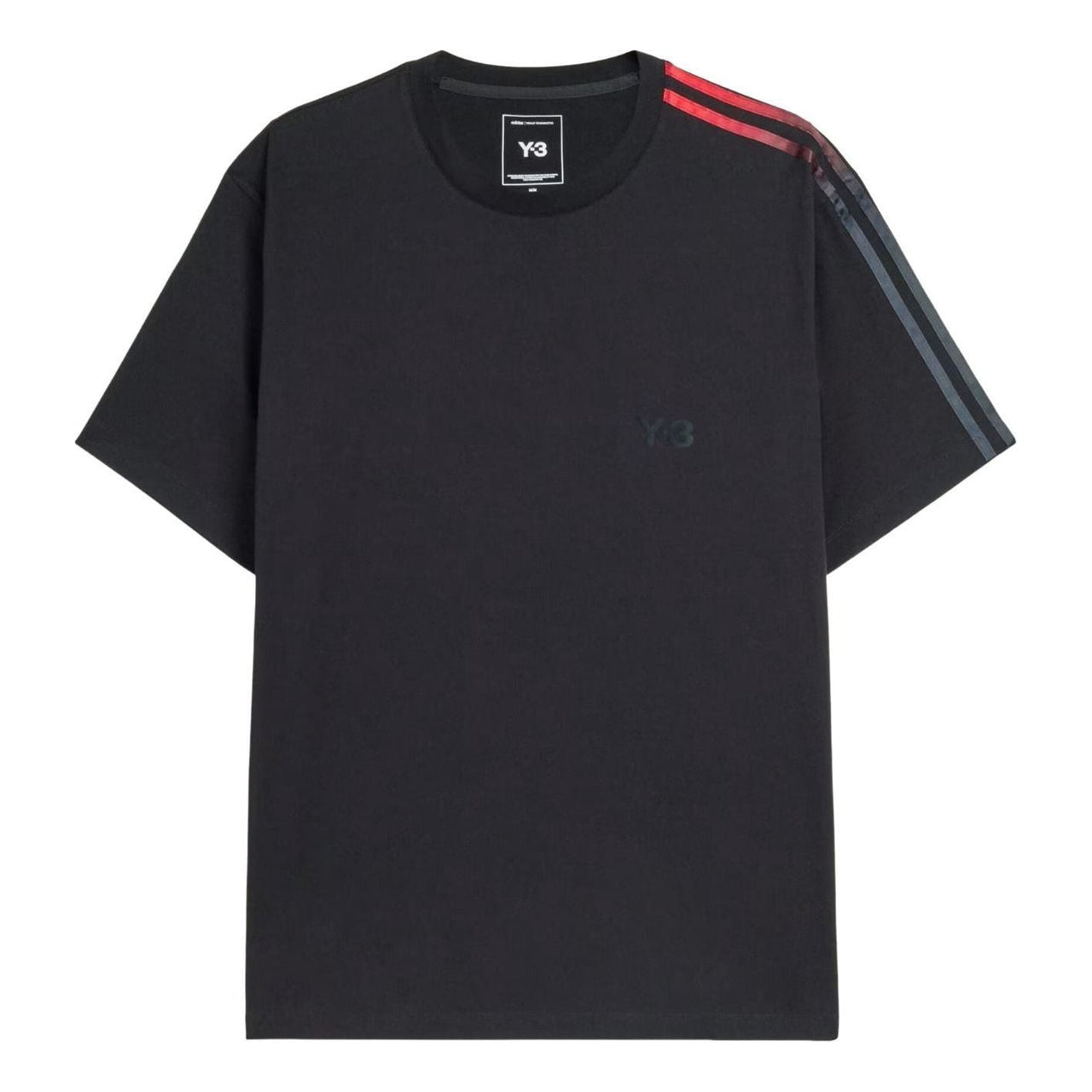 adidas x Y-3 Gradient Stripes T-shirt Asia Sizing 'Black' KQ8600