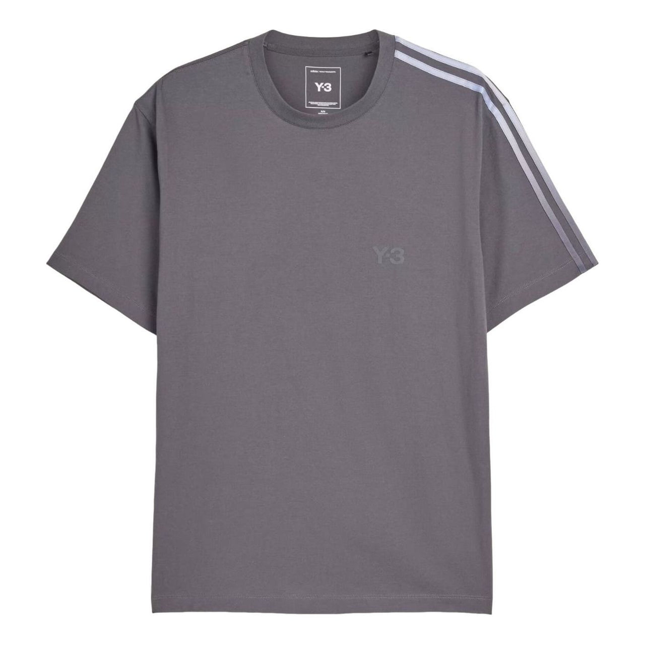 adidas x Y-3 Gradient Stripes T-shirt Asia Sizing 'Grey Five' KU2250