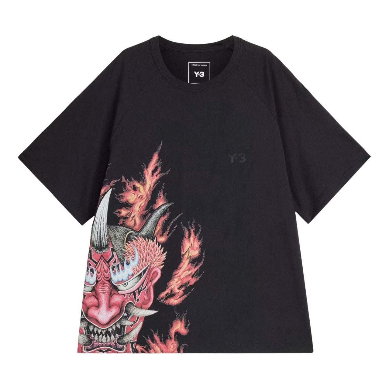 adidas x Y-3 Graphic T-shirt Asia Sizing 'Black' KQ8592