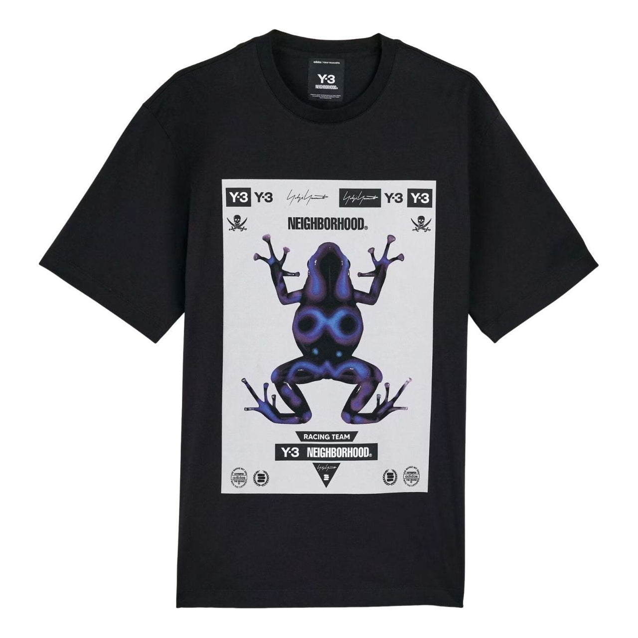 adidas Y-3 NBHD Graphic T-shirt 'Black' JW6998