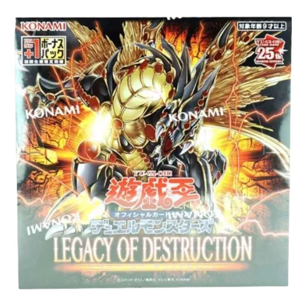 Yu-Gi-Oh! Official Card Game JP 2024 Duel Monsters Box +1 Bonus Pack Included 'Legacy of Destruction' YGO-OCG-LEDE-185462