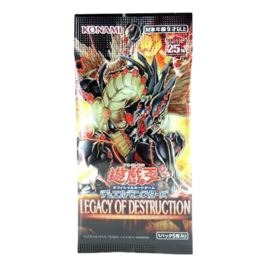 Yu-Gi-Oh! Official Card Game JP 2024 Duel Monsters Pack 'Legacy of Destruction' YGO-OCG-LEDE-185464