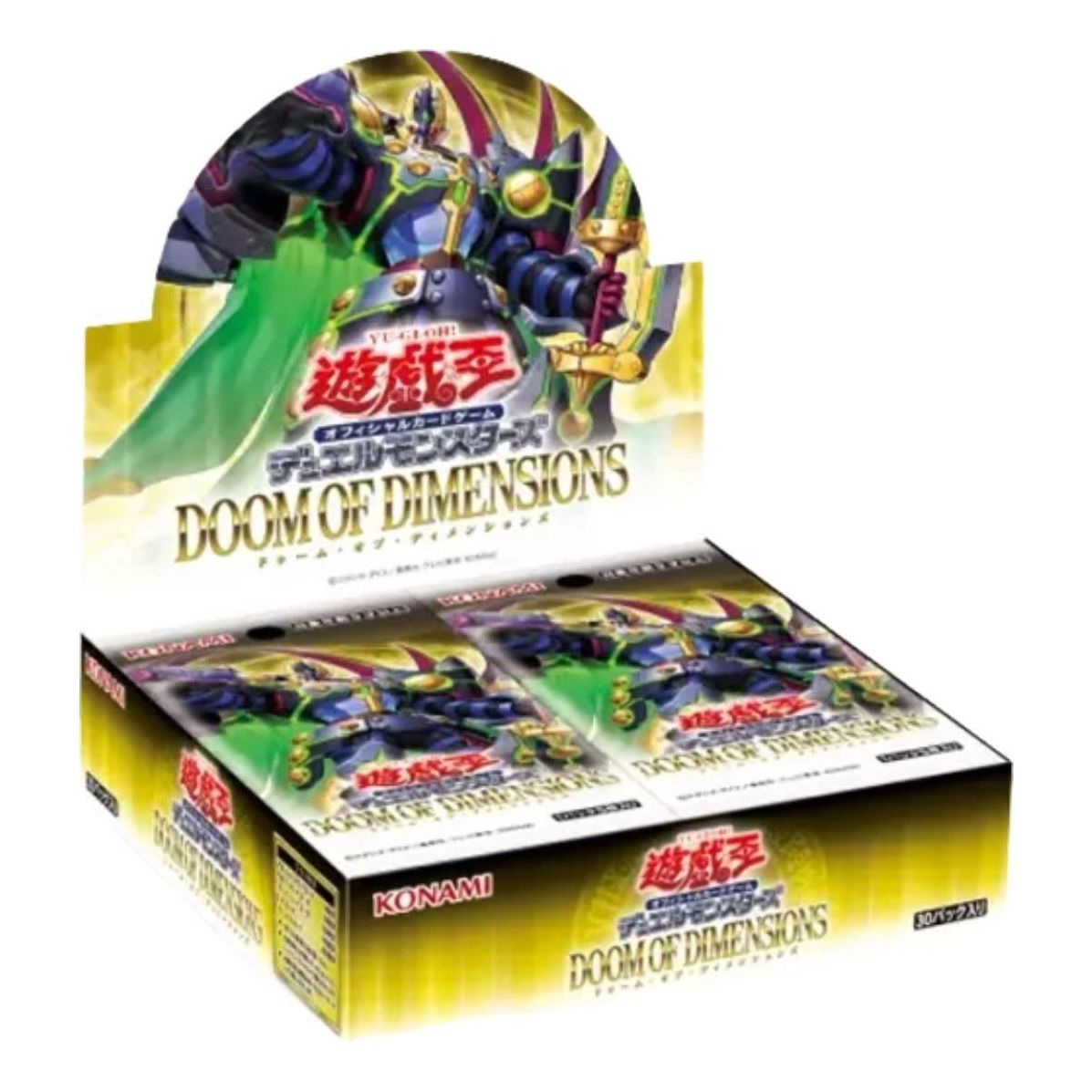 Yu-Gi-Oh! Official Card Game JP 2025 Duel Monsters Doom of Dimensions Box YGO-OCG-TCG-DODI-562035