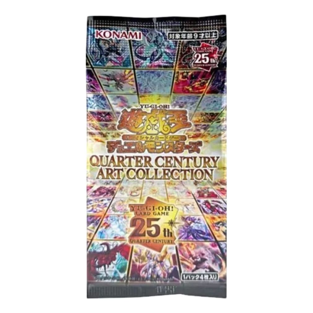 Yu-Gi-Oh! Official Card Game JP 2025 Duel Monsters Pack 'Quarter Century Art Collection' YGO-OCG-TCG-QCAC-411394