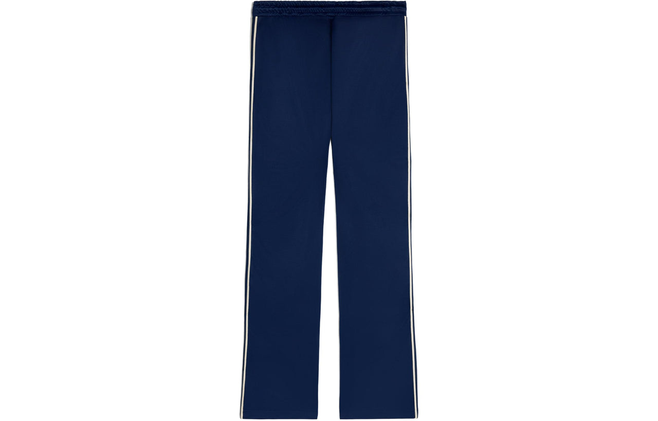 CELINE SS24 Knitted Sweatpants Men's Marine Blue