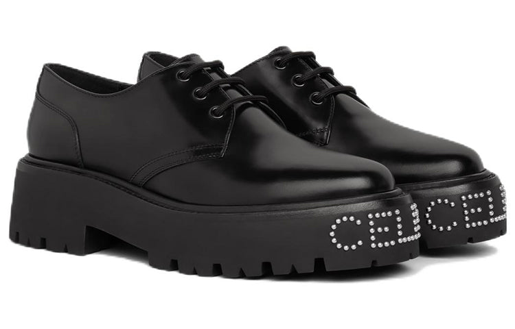 CELINE Bulky Platform Shoes Women's Black