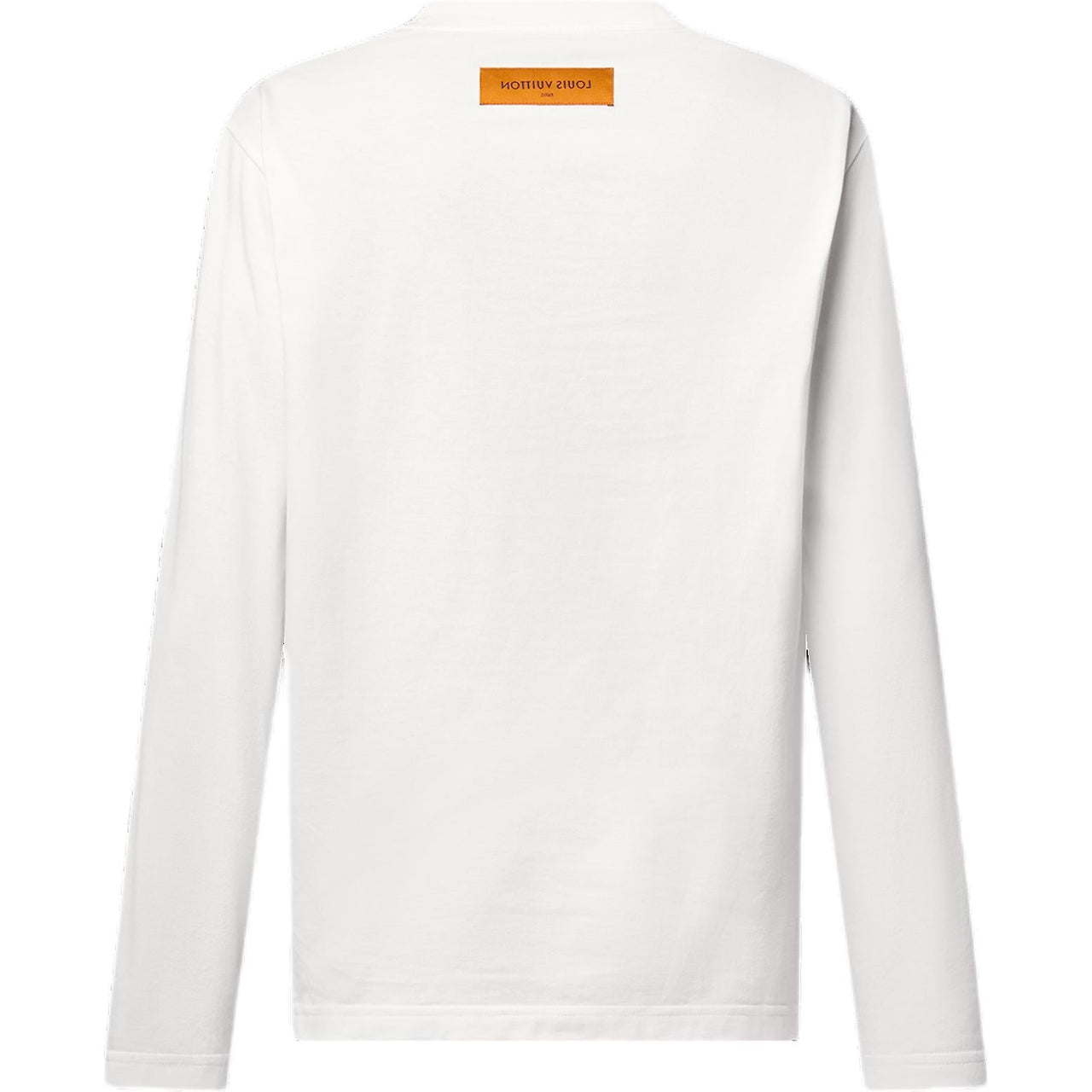 LOUIS VUITTON Embossed Lv Long-Sleeved T-Shirt