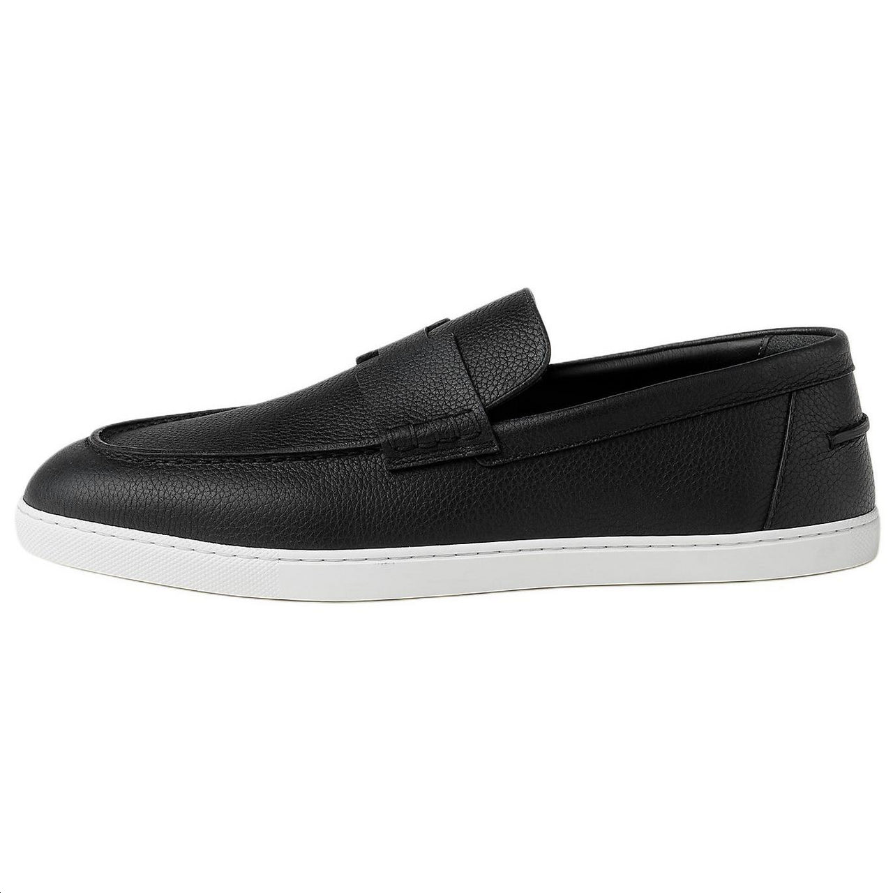 HERMES Loafers Men Black