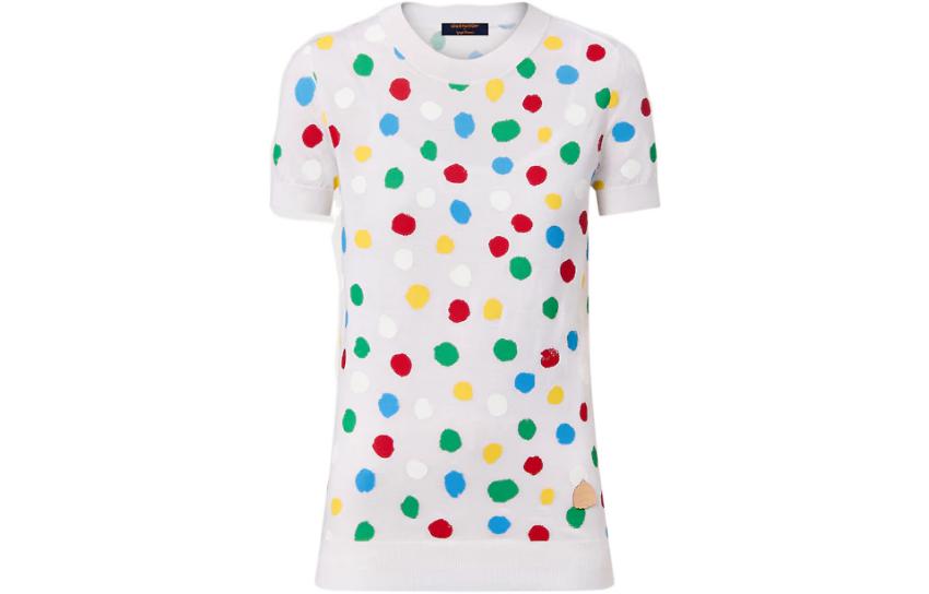 Yayoi Kusama X LOUIS VUITTON LOUIS VUITTON X Yayoi Kusama Cashmere Sweaters Women's White