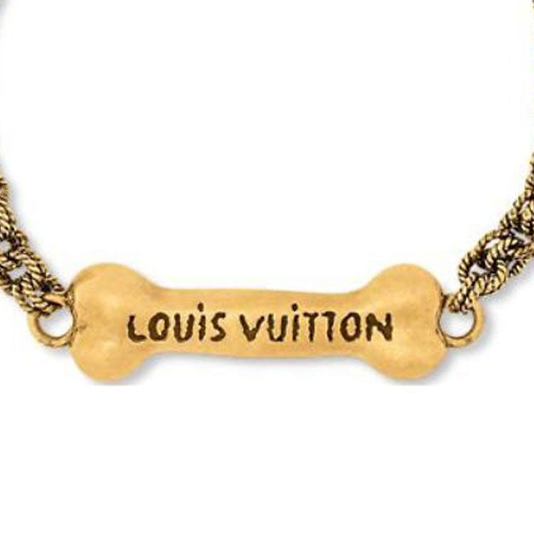 LOUIS VUITTON Lv Bone Bracelet