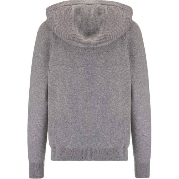 Loro Piana Zipped Knitted Hoodie