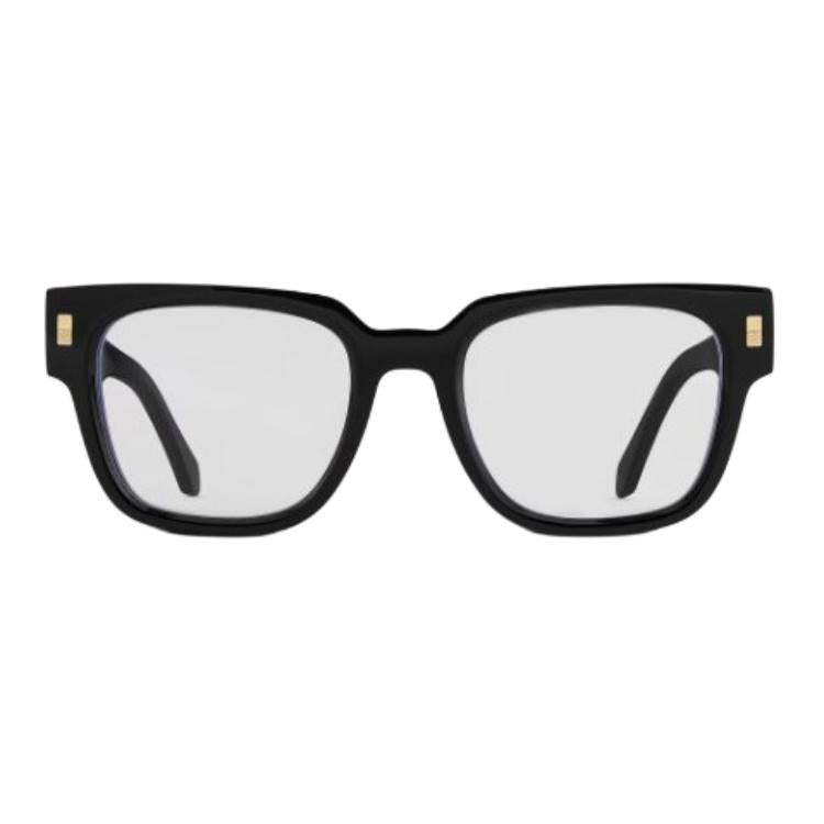 LOUIS VUITTON Acetate Square Eyeglass Frames Men's Black