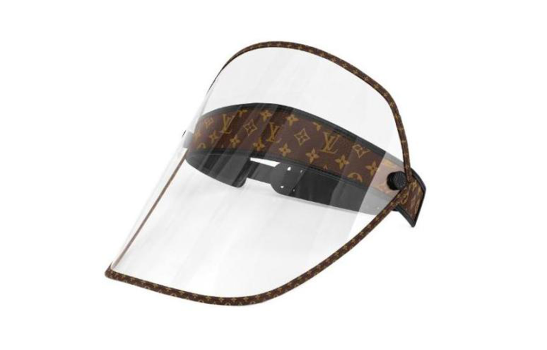 LOUIS VUITTON Canvas, Leather Sun Hat Women's Brown