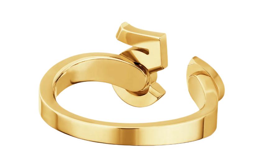 CHANEL 18K Gold Diamonds Rings Women's Gold