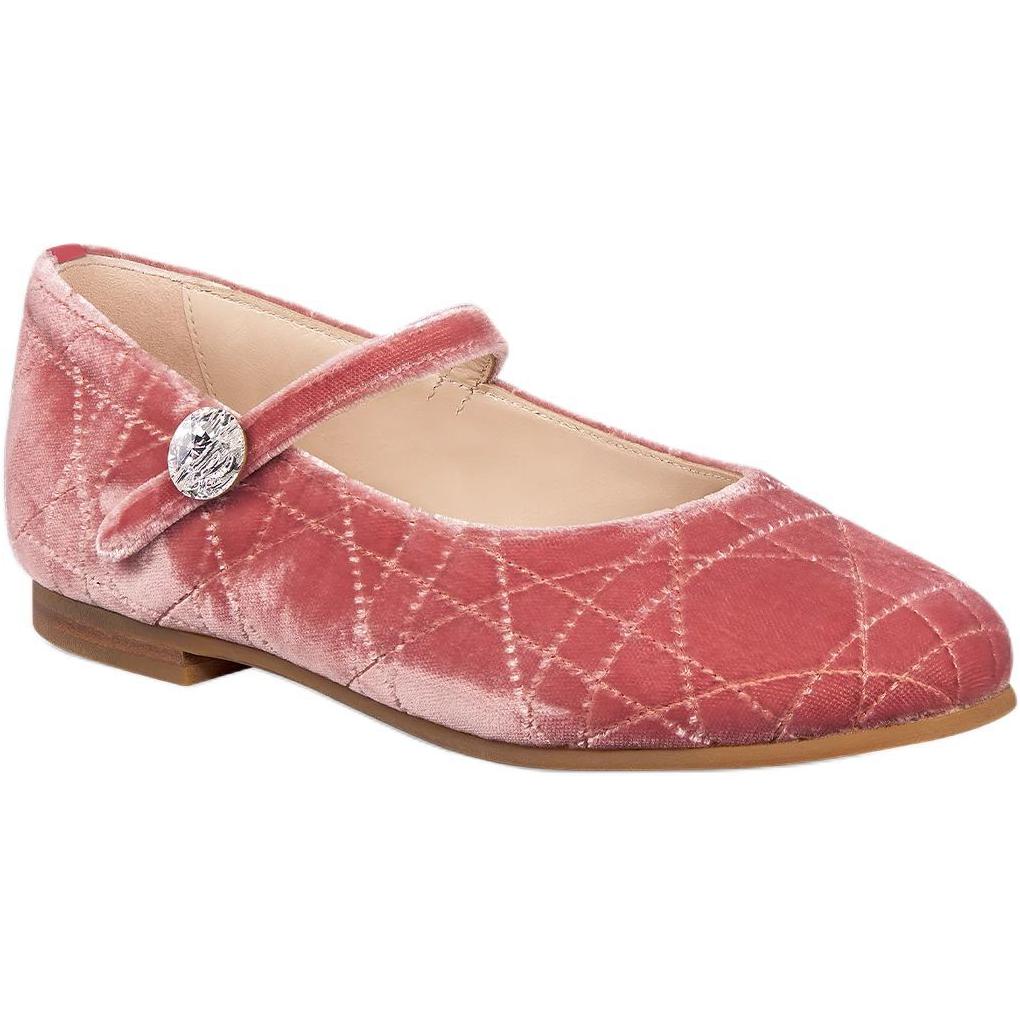 DIOR Low-Top Kids' Leather Shoes Pink Kids'