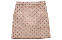HERMES SS22 Casual Short Skirts Women's Khaki