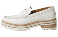 HERMES Ivy Loafers Women's White