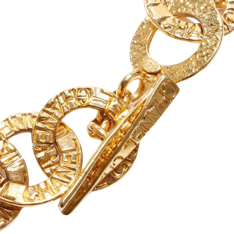 CHANEL 1996 Rolo-chain Bracelet