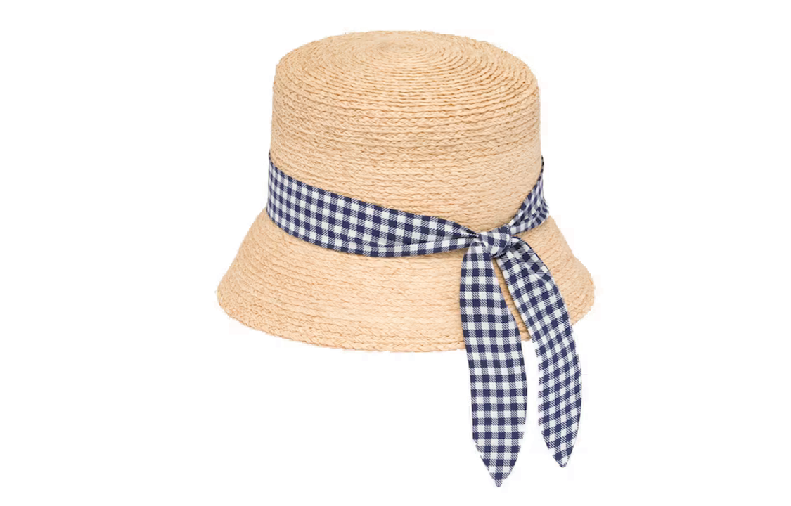 MIU MIU Bucket Hats Women's Natural/Blue