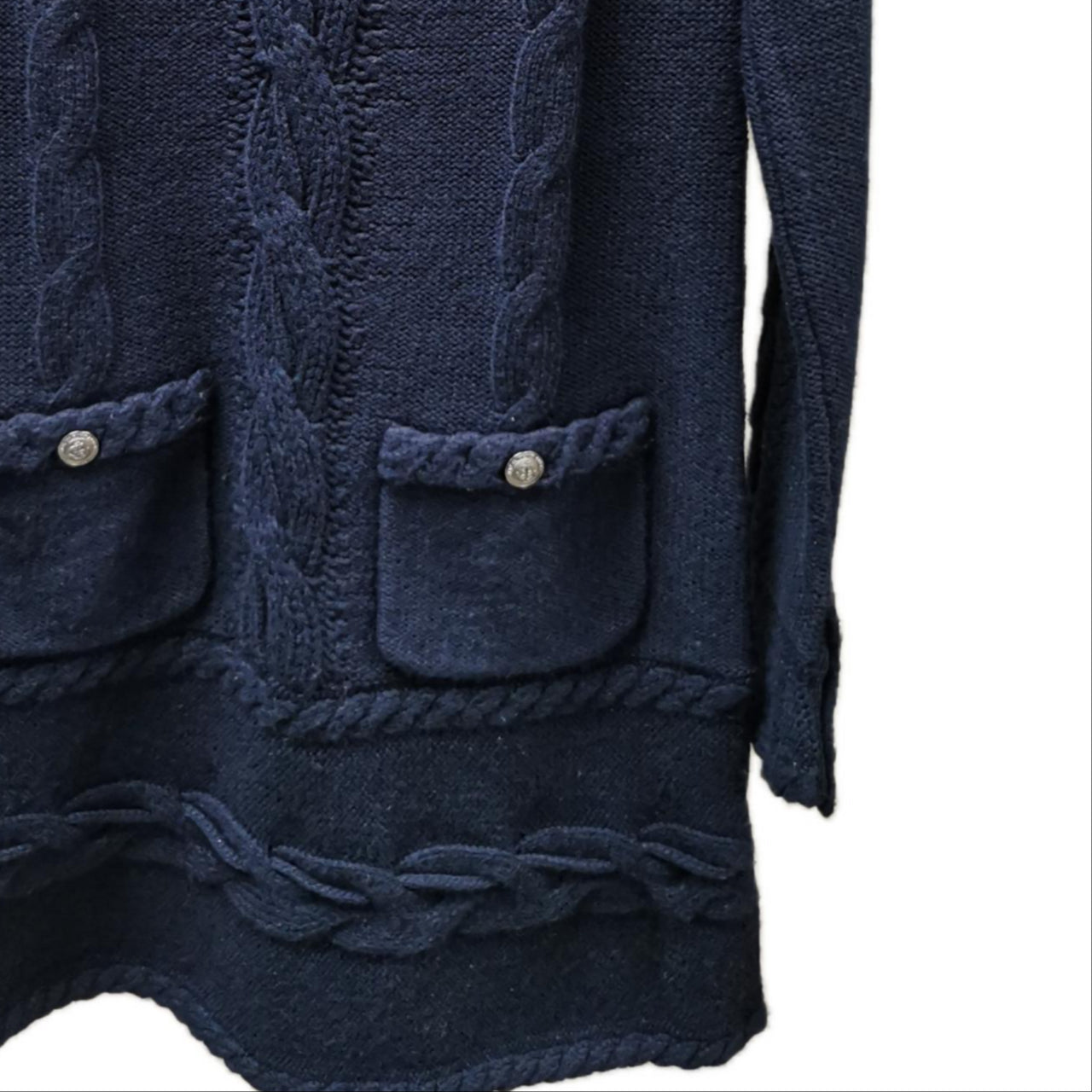 CHANEL FW18 Sweater Women's Dark Blue