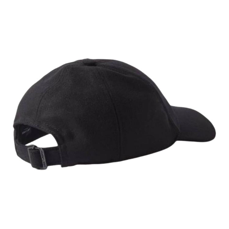 SAINT LAURENT Wool Baseball Caps Unisex Black