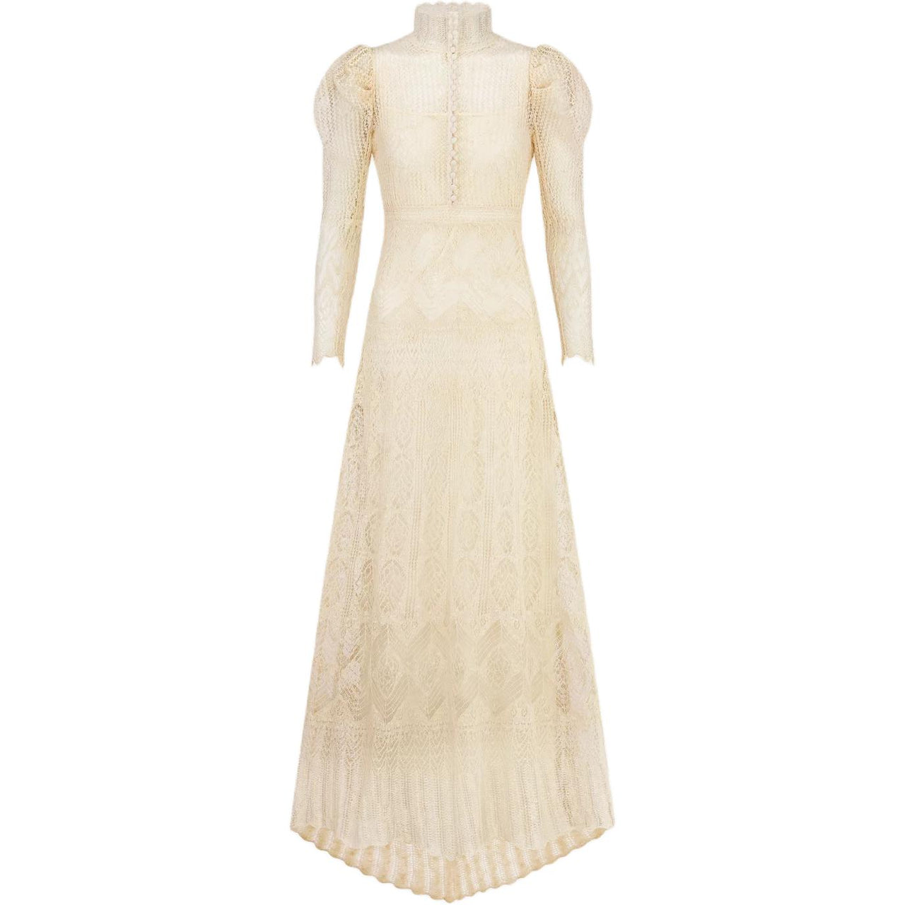 DIOR Long Sleeved Dress Women's Beige