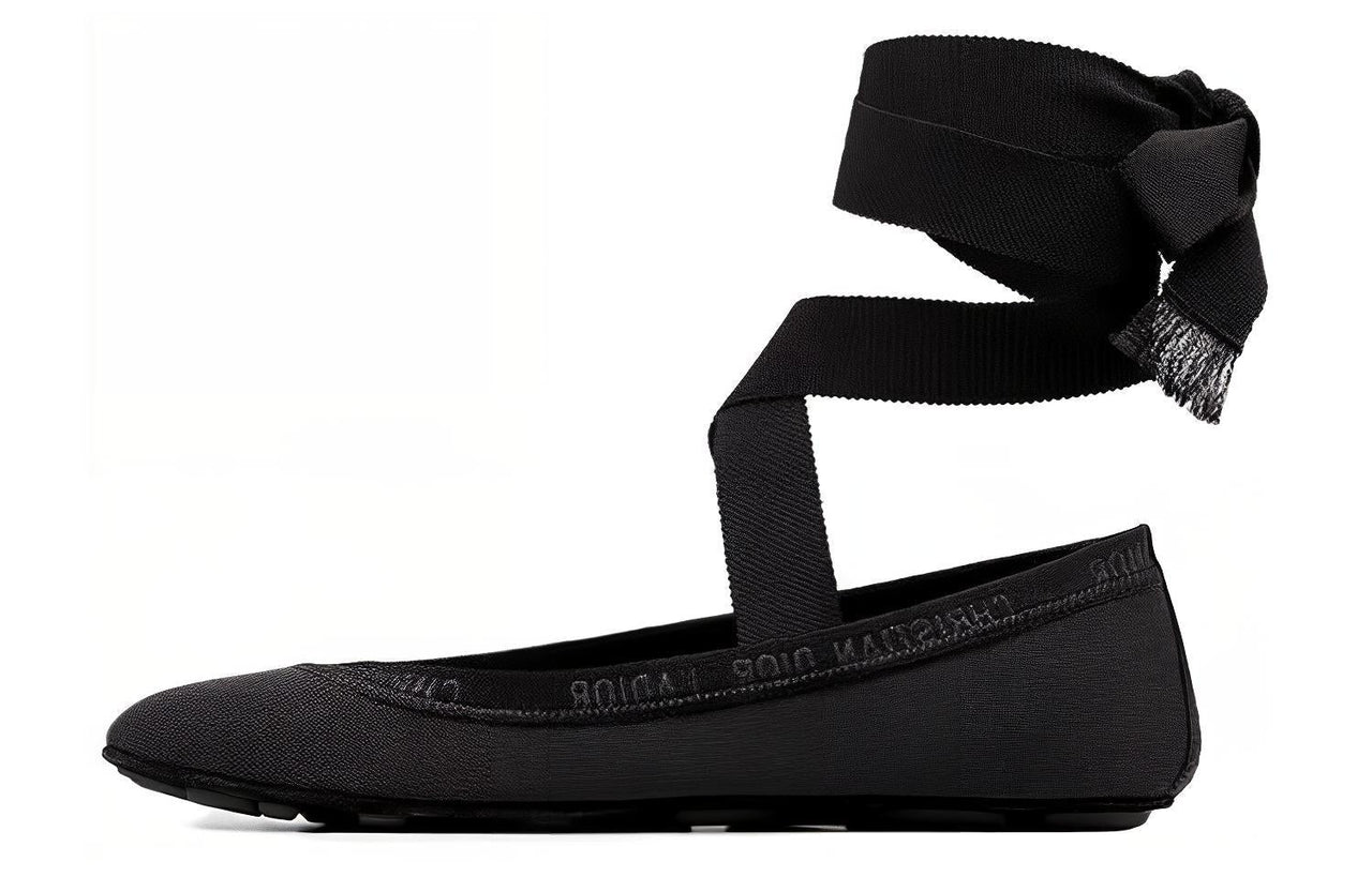 DIOR Academy Flat Shoes Women's Black