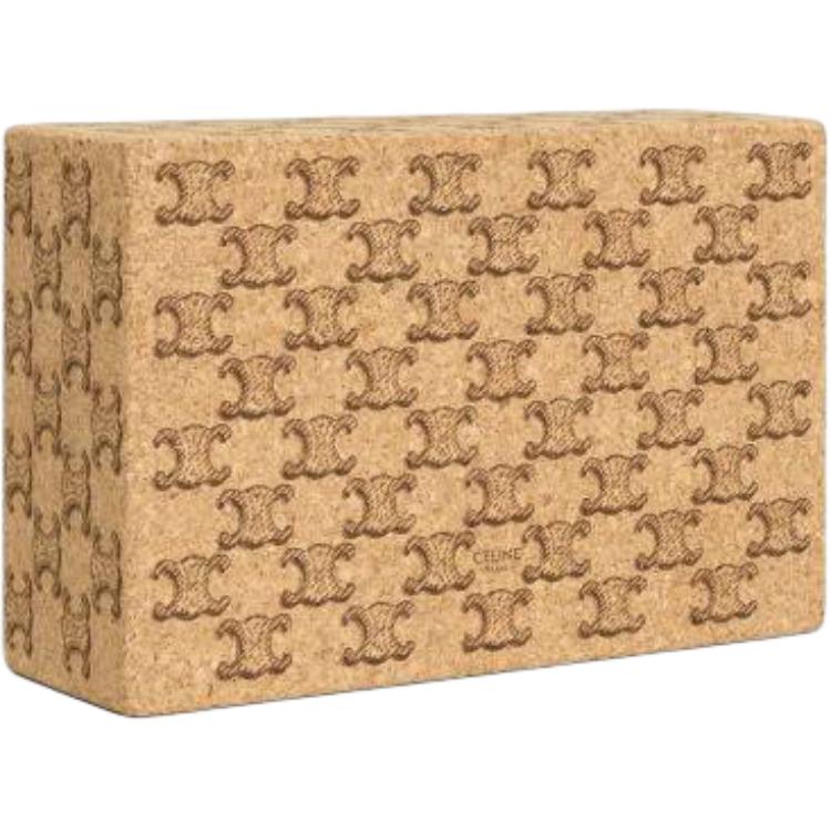 CELINE Yoga Blocks Unisex 15 X 22.7 X 7.5 Cm Khaki