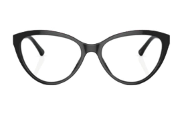CHANEL - Cat Eye Eyeglass Frames Unisex Black