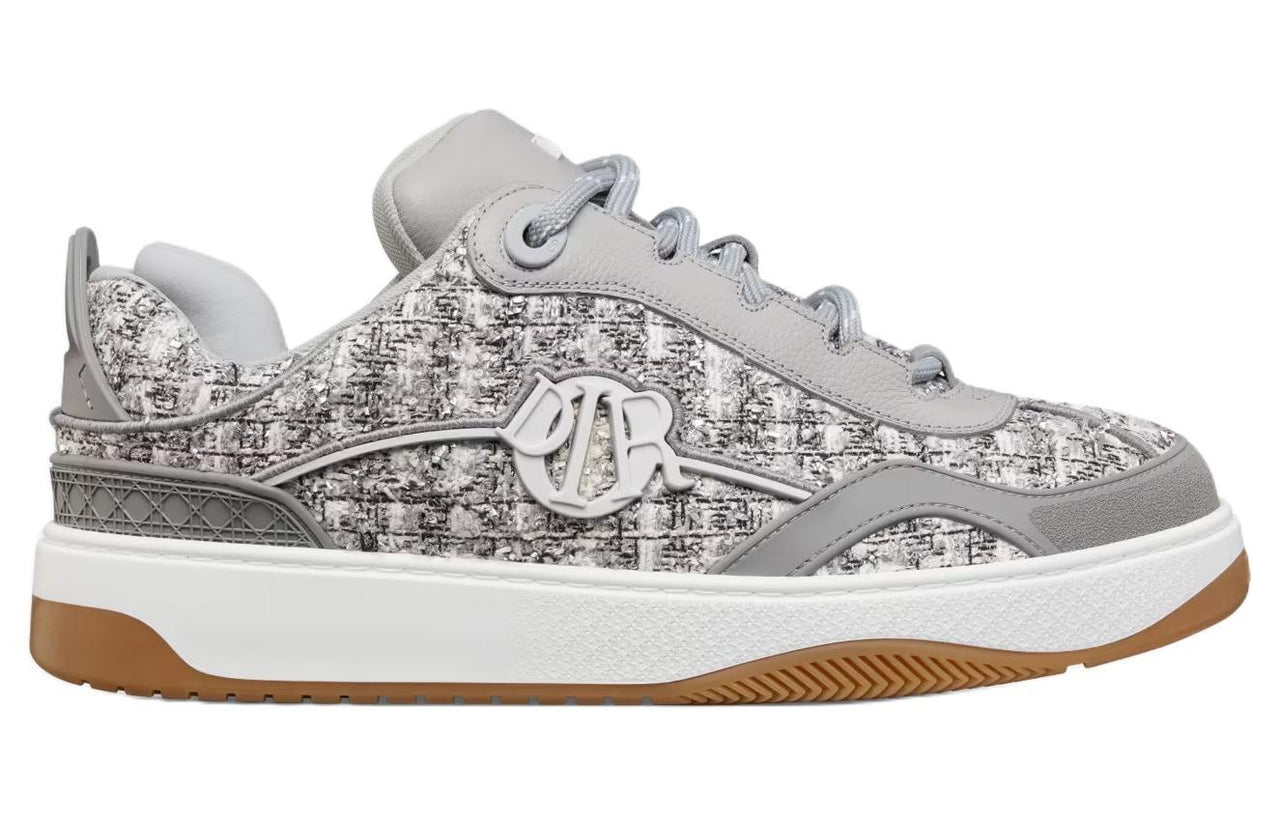 DIOR B9S Skater Tweed Silver-Tone Numbered