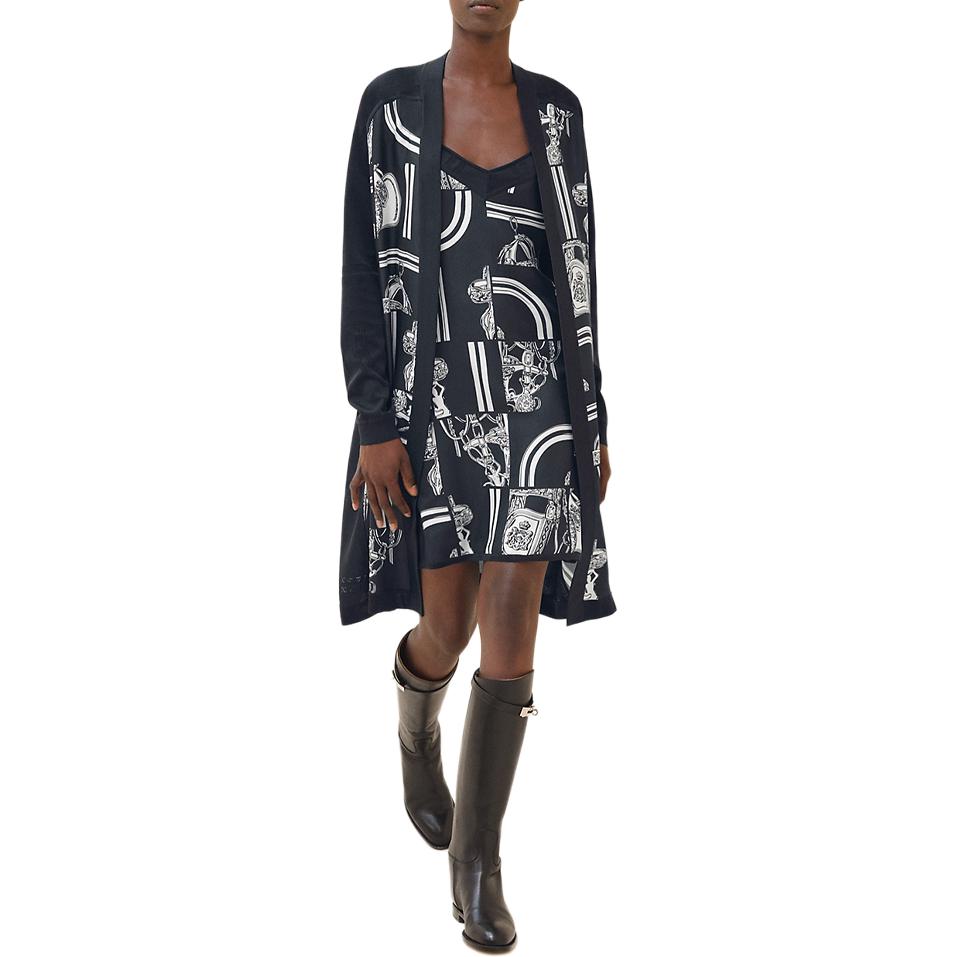 HERMES SS24 Knitwear Women's Black Blue