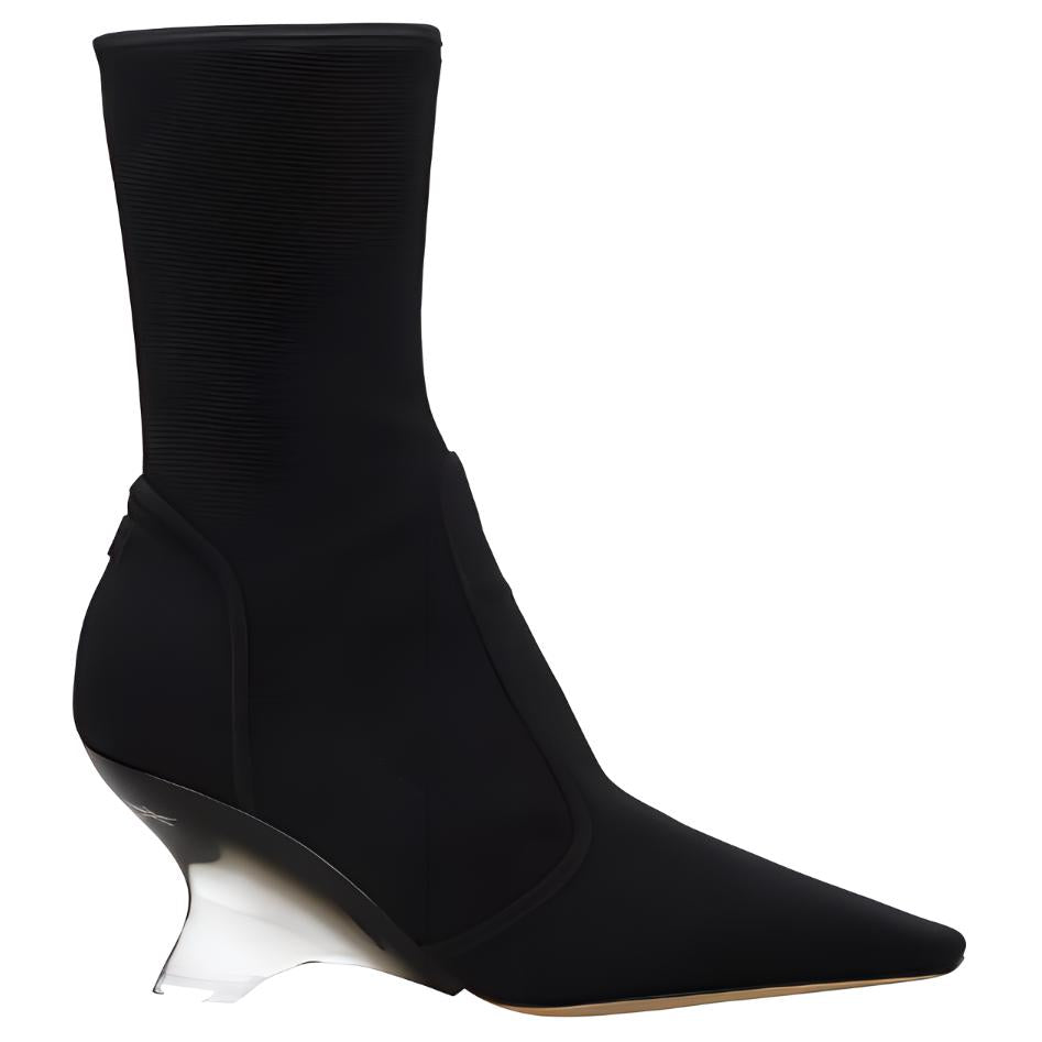 DIOR CHRISTIAN DIOR ATELIER Ankle Boots 7cm Women's Black