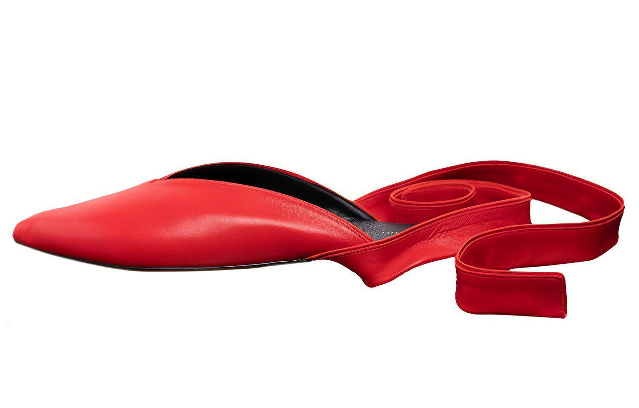 CELINE Casual Single Shoes Women's Red