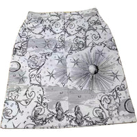 HERMES Casual Short Skirts Women's White
