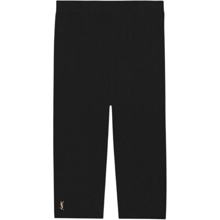 SAINT LAURENT Casual Shorts Women's Black