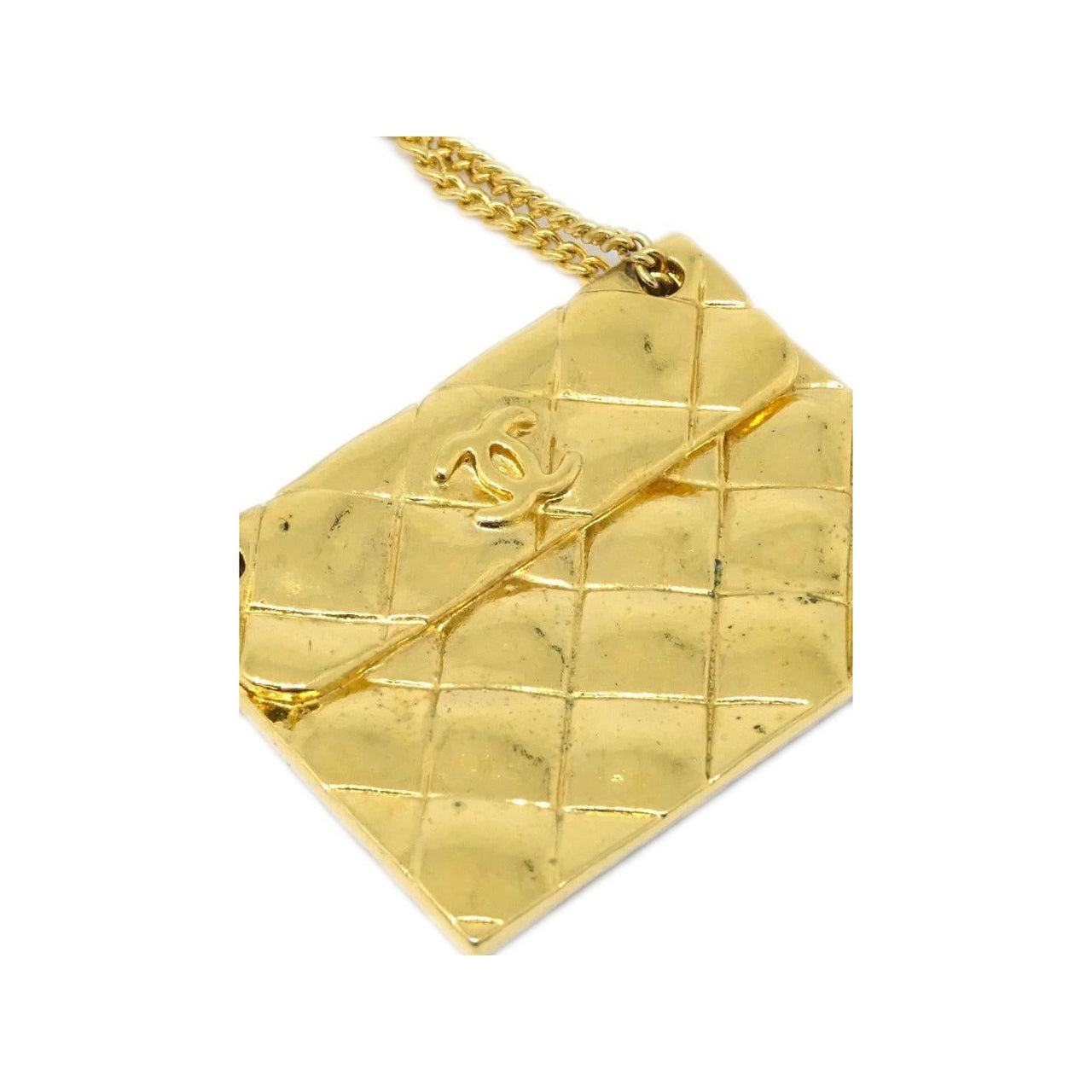 CHANEL 1990 2000 Classic Flap Brooch